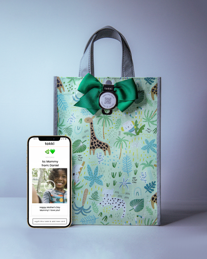 explore | qr card + gift bag