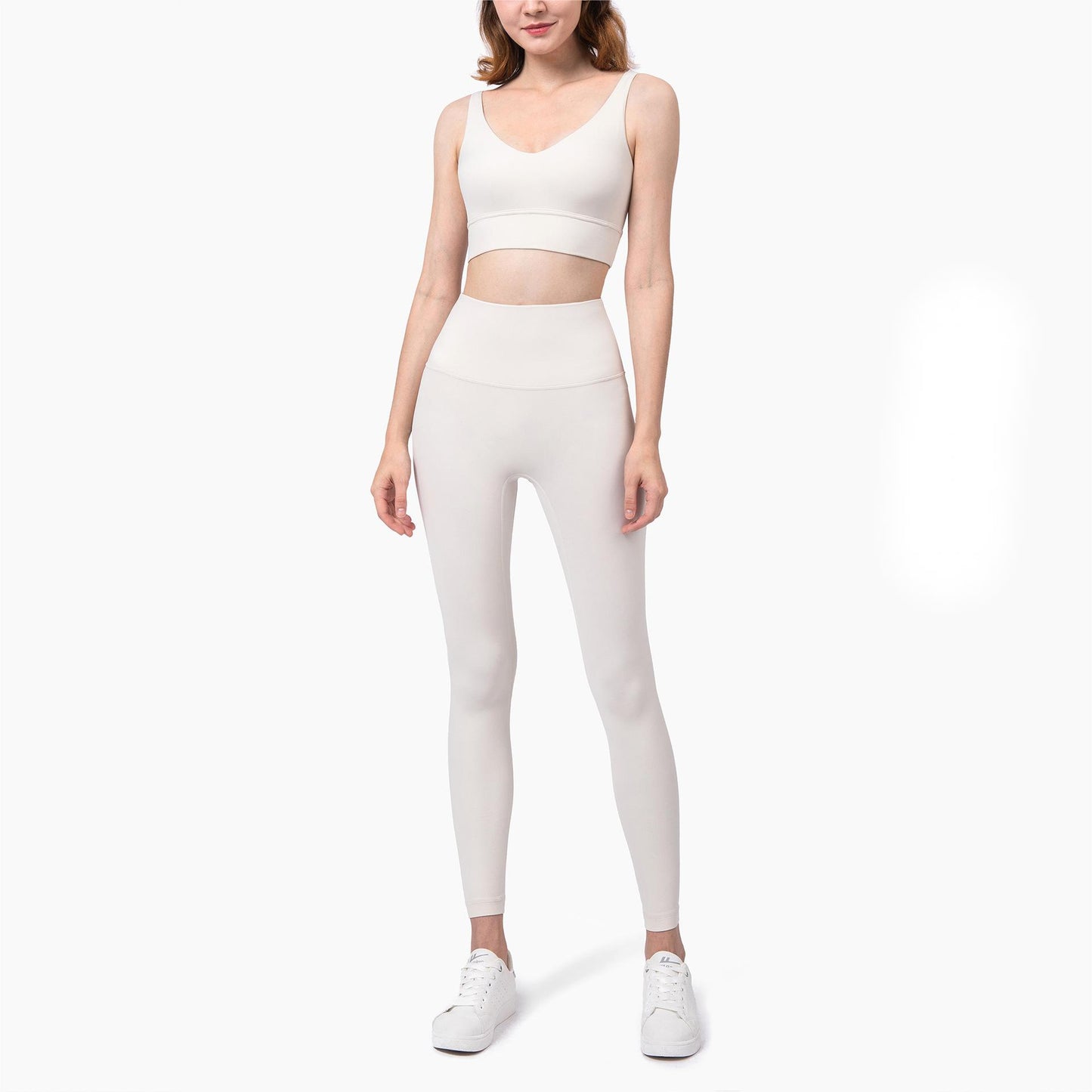 2022 New Women's Nude Comfort sports bra and leggings