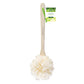 EcoTools 2-in-1 Bath Brush, Shower Loofah with Ergonomic Handle, Cleans Hard-to-Reach Areas, Deep Cleansing & Exfoliating, Recycled Netting, Perfect for Men & Women, Vegan & Cruelty-Free, 1 Count