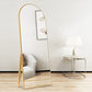 RACHMADES 65inx22in Body Mirror, Floor Mirror with Stand, Wall Mirror Standing Hanging or Leaning Against Wall for Bedroom, Sleek Arched-Top Mirror, Modern Full Length Mirror - elpetersondesign