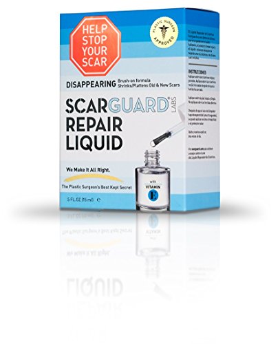 Scarguard Scar Treatment - Use For New & Old Scars - With Silicone & Vitamin E - 0.5 oz - hopeschwing