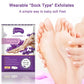 Foot Peel Mask 3 Pack， Exfoliator Peel Off Calluses Dead Skin Callus Remover，Baby Soft Smooth Touch Feet-Men Women (Lavender) - hopeschwing