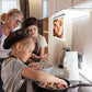 SYLVOX 15.6 inch Smart TV for Kitchen, 1080P FHD RV TV Under Cabinet Television - elpetersondesign