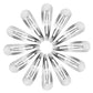 Hotop 50 Pack Snap Hair Clips Hair Barrettes for Kids, Girls and Women, 50 mm (Silver) - hopeschwing