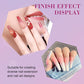 Saviland 500pcs Clear Coffin Nail Tips- Full Cover Nail Tips Acrylic Press on Nails Clear Artificial False Nails Coffin Nails 10 Sizes - hopeschwing