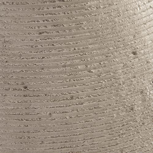Signature Design by Ashley Hannela 12" Modern Distressed Polyresin Vase, Antique Tan