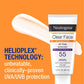 Neutrogena Clear Face Liquid Lotion Sunscreen for Acne-Prone Skin, Broad Spectrum SPF 55 with Helioplex Technology, Oil-Free, Fragrance-Free & Non-Comedogenic, 3 Fl Ounce - hopeschwing