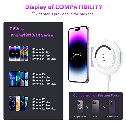 UCOMX Nano Mini Magnetic 2 in 1 Wireless Charger,Fellow Traveler Wireless Folding Charging Station,Compatible for iPhone 12/13/14 Pro Max,AirPods Pro,iWatch Ultra - elpetersondesign