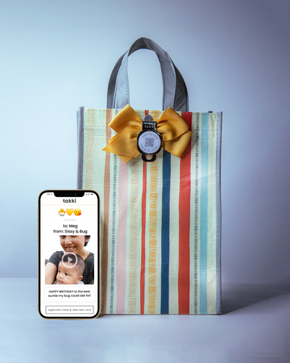 empower | qr card + gift bag