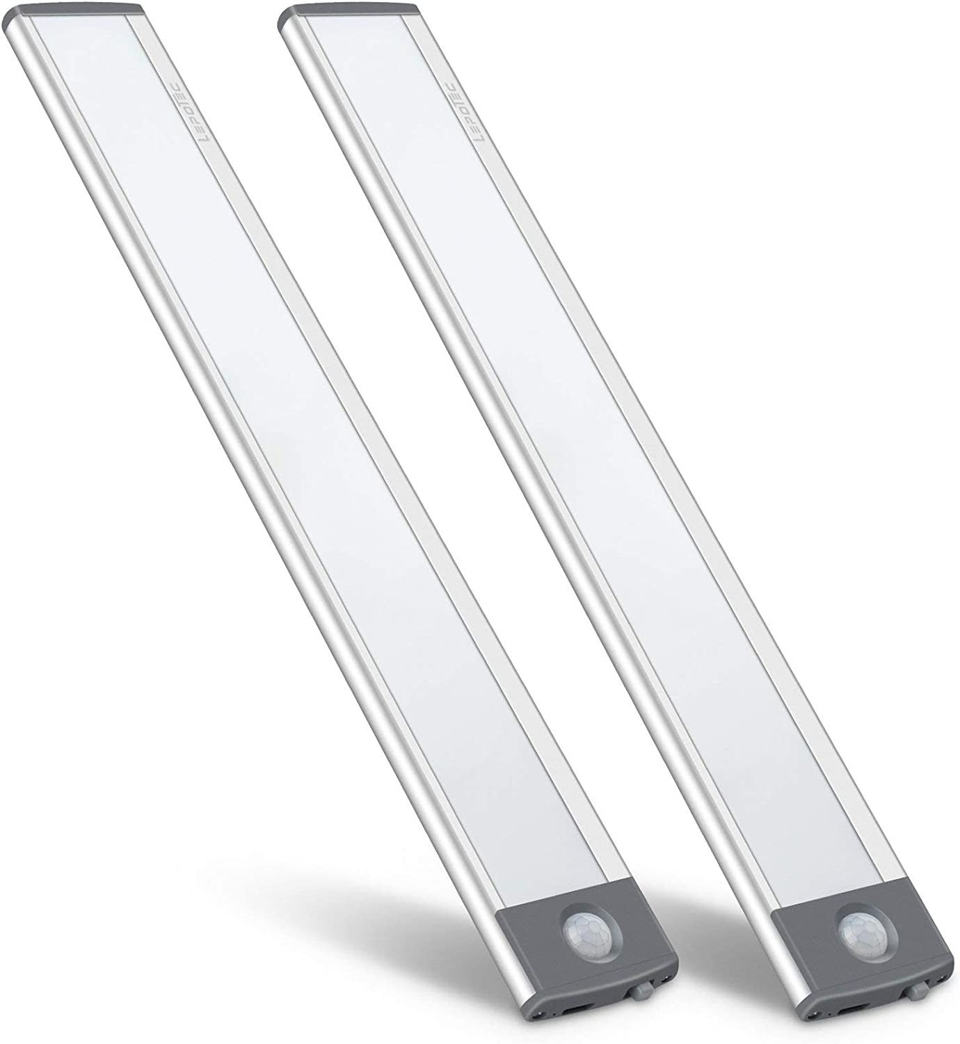 LED Motion Sensor Cabinet Light,Under Counter Closet Lighting, Wireless USB Rechargeable Kitchen Night Lights