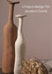 Nordic creative ceramic vase in Morandi