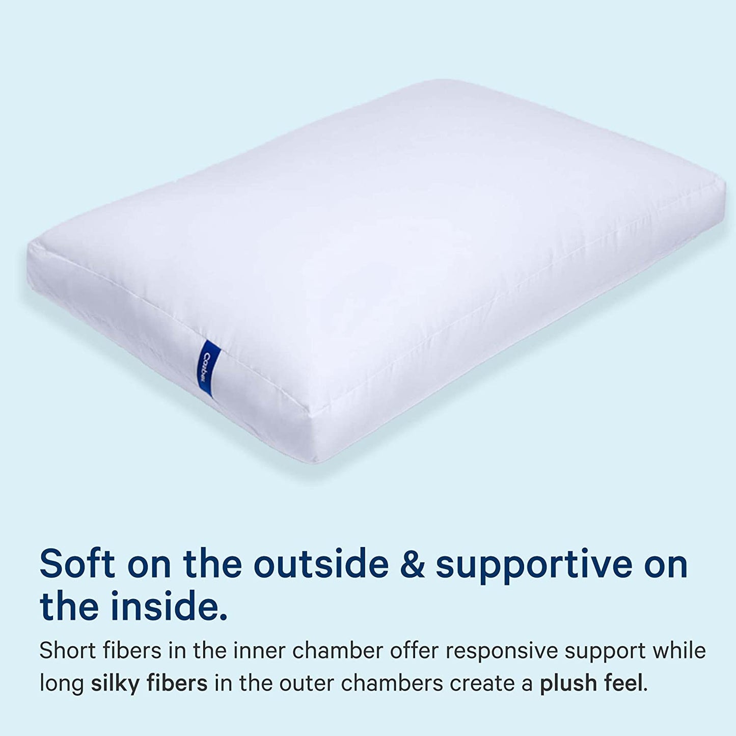 Casper Sleep Essential Pillow for Sleeping Standard White