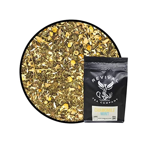 Chamomile Mint,All Natural Hot Tea,24 Count