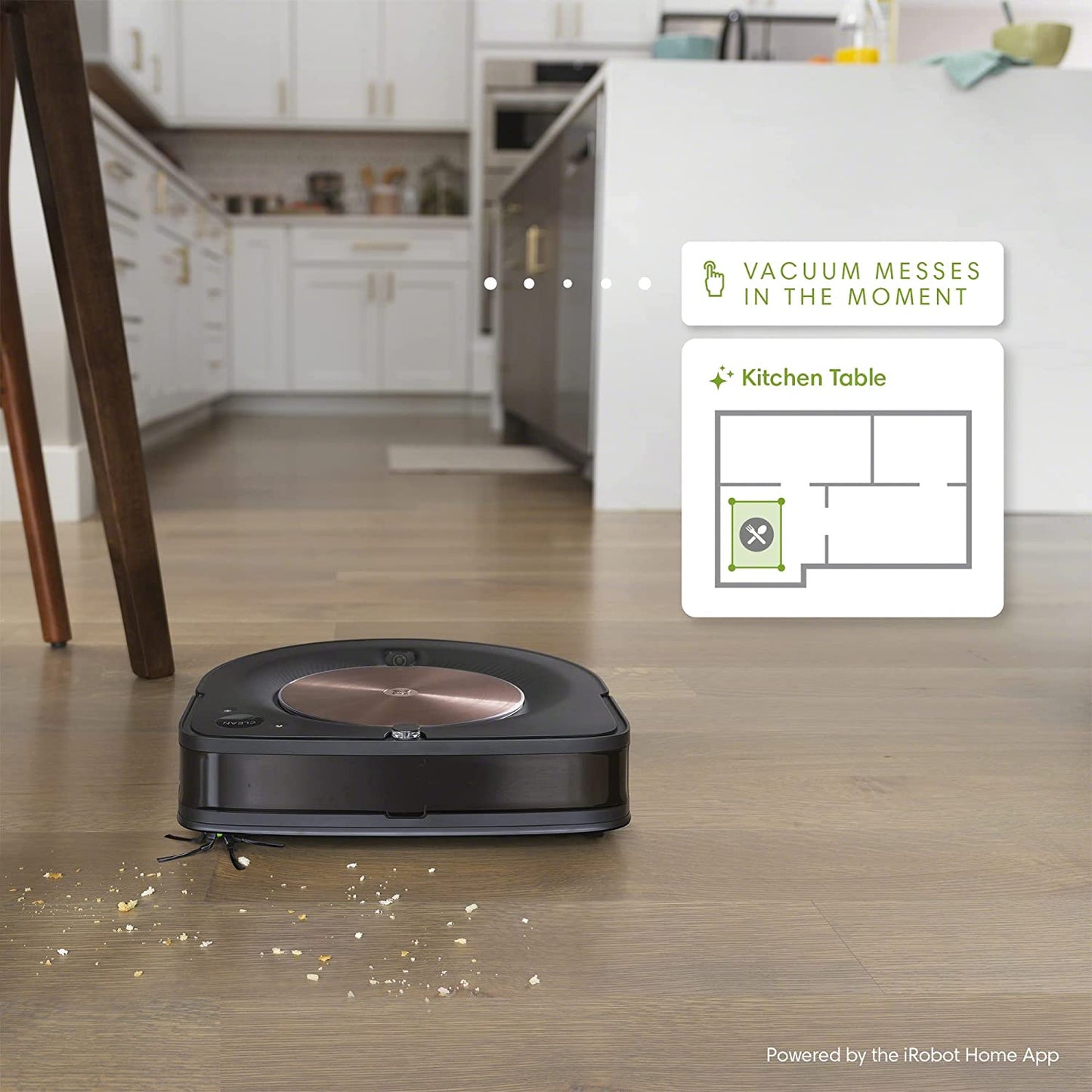 iRobot Roomba s9+ (9550) Robot Vacuum with Automatic Dirt Disposal- Empties itself Wi-Fi Connected Smart Mapping Powerful Suction Corners & Edges