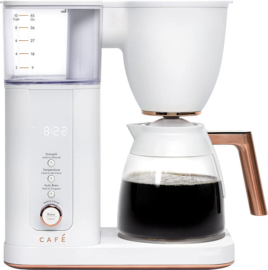 Café Specialty Drip Coffee Maker | 10-Cup Glass Carafe | WiFi Enabled Voice-to-Brew Technology | Smart Home Kitchen Essentials | SCA Certified Barist