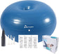 Yoga ball Pilates fitness with air pump