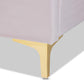 Baxton Studio Beds (Platform) Queen Light Pink