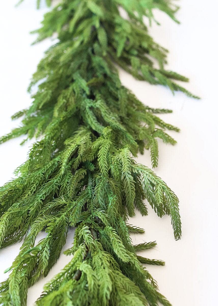 Afloral Real Touch Norfolk Pine Garland - 60"