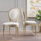 Christopher Knight Home Phinnaeus Beige Fabric Dining Chair (Set of 2) 2-Pcs Set