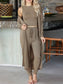Knitted Vest + Trousers + Cardigan Three-Piece Set HFL4CZCS53