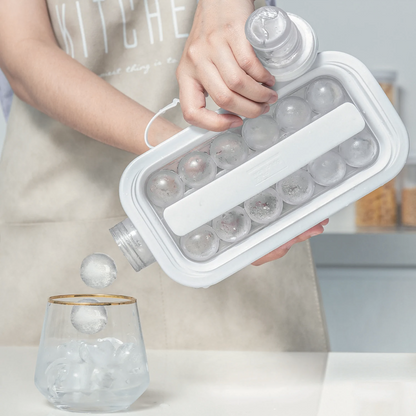 ICEBREAKER POP - The Sanitary Ice Tray for Freezer - Disassemble this Ice Cube Tray With Lid for Easy Cleaning
