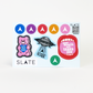 Slate Electric Flosser Stickers